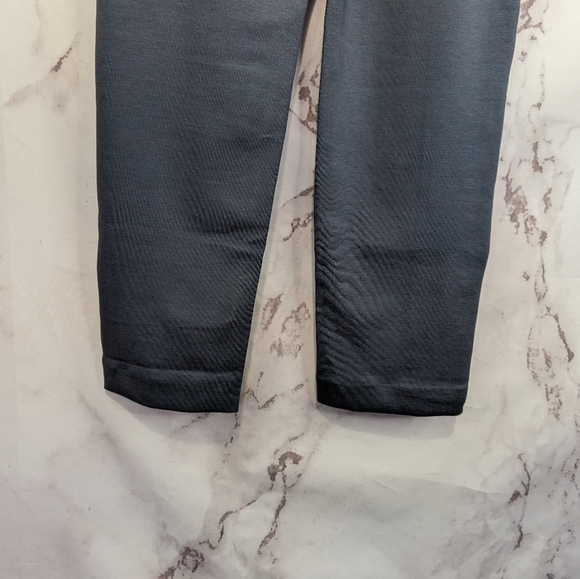 Everlane Dream Pant Dark Gray Slate Women High Rise Crop Pull On Ponte - Picture 13 of 15